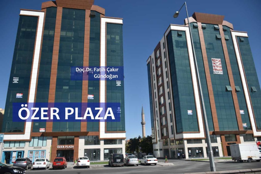 Özer Plaza, Doç. Dr. Fatih Çakır Gündoğan Muayenehanesi